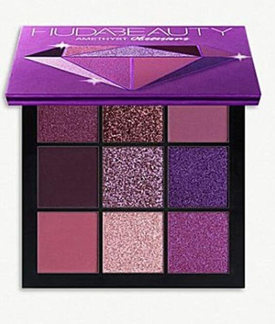 5 Best Crystal Eye Makeup for Party & Festival 2022 Euphoria eye makeup
HUDA BEAUTY Obsessions Amethyst
