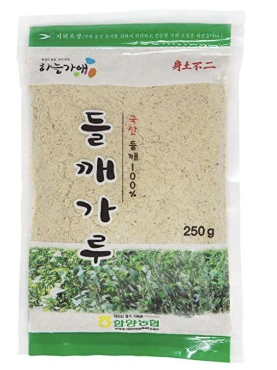 DYI Perilla seed Pack for moisturizing and whitening Green Perilla Seed Powder Korean Green Perilla Seed Powder 