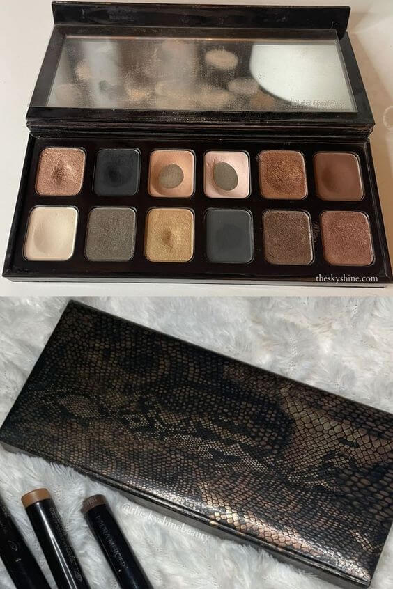 Laura Mercier Eye Art Caviar Colour-Inspired Palette Review Laura Mercier Eye Art Caviar Palette is an eyeshadow palette that includes a variety of colors from daily makeup to smoky makeup. 