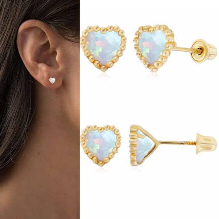 Screwback Stud Earrings