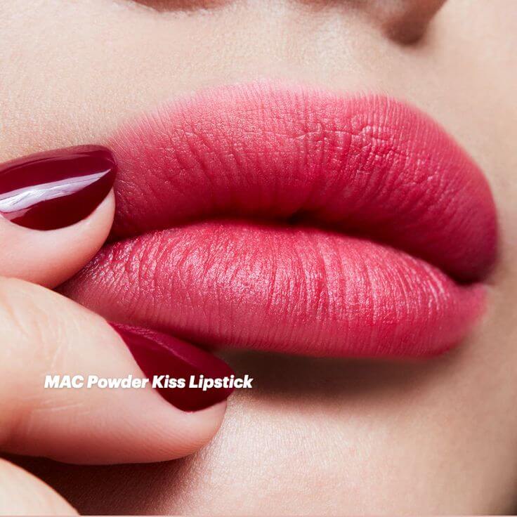 Bright Summer Perfect Picks: Cool Pink Matte Lipsticks  MAC Powder Kiss Lipstick #Fall In Love