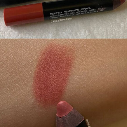 Nars Dolche Vita Lip pencil Review