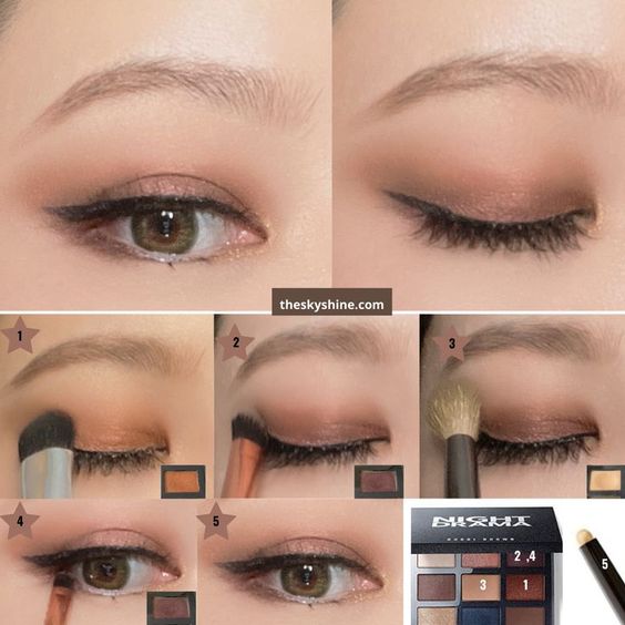 Eyeshadow: Bobbi Brown Torched Review 2. How to use
Night makeup look