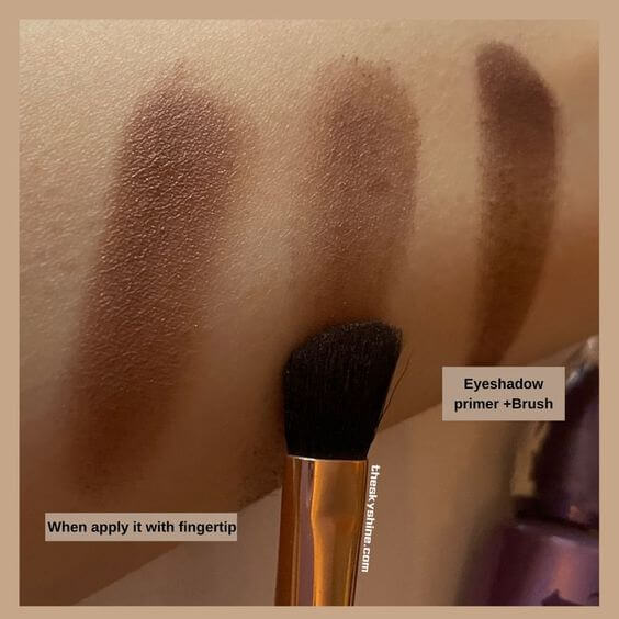 Eyeshadow: Bobbi Brown Chocolate Review 1. Color Bobbi Brown Chocolate is soft medium dark brown with softly shimmering matte finished. In addition, It is easy to apply a blending with a brush.
