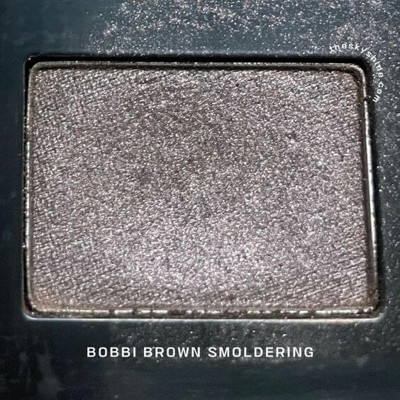 Bobbi Brown Night Drama Palette Review Metallic Eyeshadow  Smoldering 