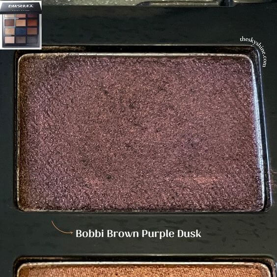 Bobbi Brown Night Drama Palette Review Metallic Eyeshadow Purple Dusk