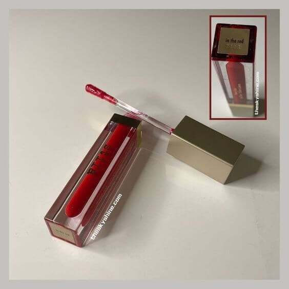 stila Beauty Boss Lip Gloss in the red Review