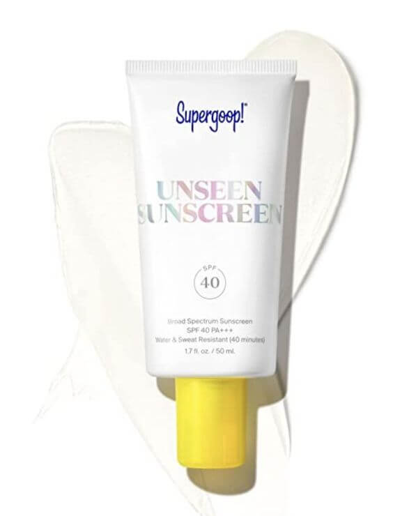 Best moisturizing sunscreen  Supergoop! Unseen sunscreen SPF 40 Review Oily skin 