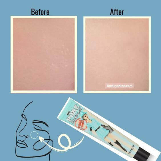 Benefit porefessional primer Oily skin Review 2. How to use Under makeup