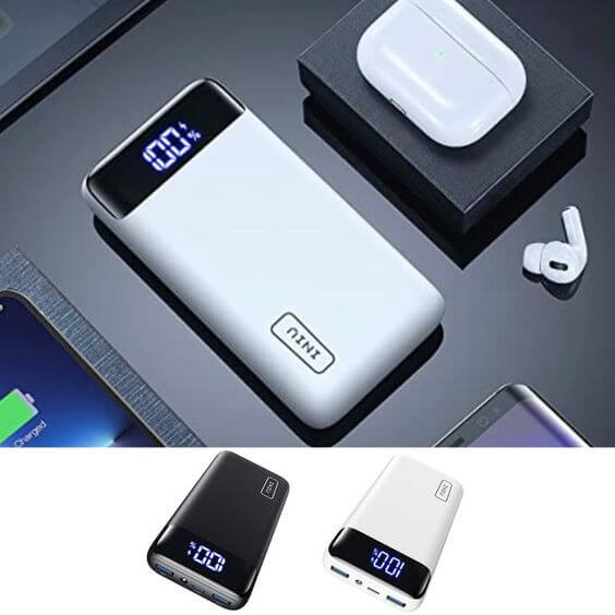 5 Best iPhone portable charger fast charging 2022 2. Portable Charger Multiple Charges INIU 20000mAh Power Bank