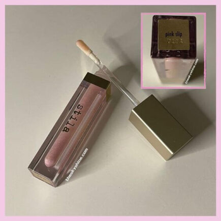 stila Beauty Boss lip gloss - Pink slip Review