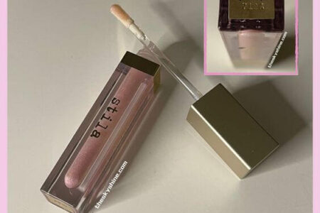 stila Beauty Boss lip gloss - Pink slip Review