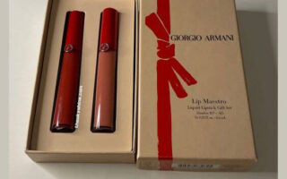 Giorgio Armani Lip Maestro Set 107,415 Review
