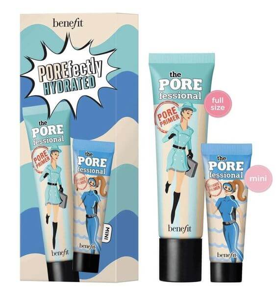 2 Best Makeup Primer for skin types 2022 2. For Dry skin + Combination Skin BENEFIT POREfectly Hydrated - Porefessional Hydrating & smoothing pore primer duo