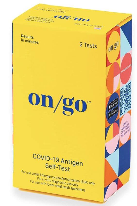 6 Best COVID-19 Antigen Self Test 2022 1. Best for travel & buying in bulk On/Go At-Home COVID-19 Rapid Antigen Self-Test