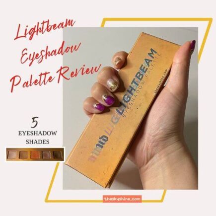 Urban Decay Lightbeam Eyeshadow Palette Review
