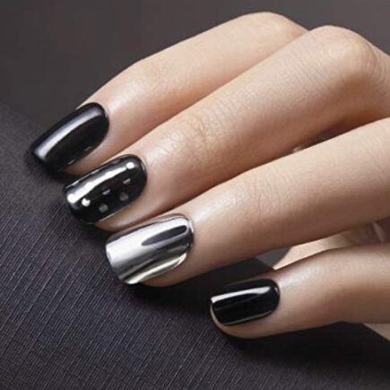 Short Length Black Nails