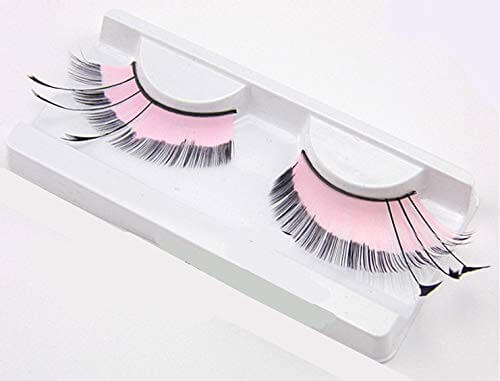 10 Best Pink Eyelashes 1. Natural Looking 2. Super Long Eyelashes pink eyelash Pink silk false Lashes 