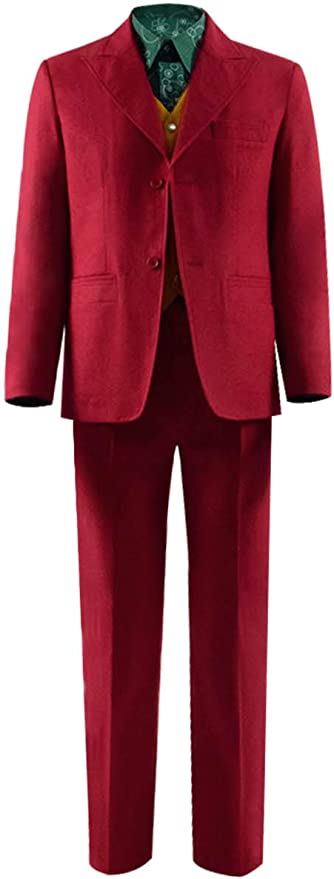 Halloween Cosplay Party Outfit Suit for Men Joker (2019 film)