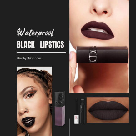 Top 3 Waterproof Black Lipsticks for Halloween