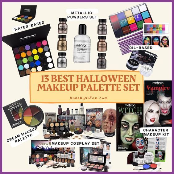 13 Best Halloween Makeup Palette Set