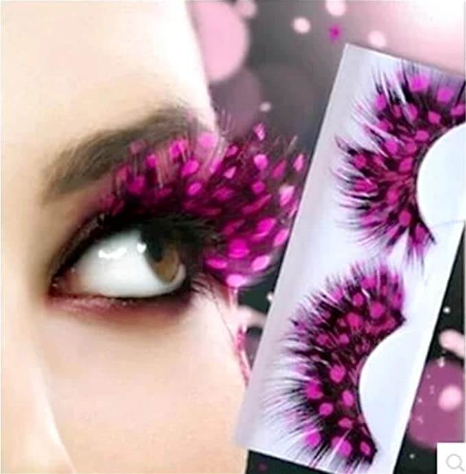 10 Best Pink Eyelashes 5. Butterfly pink false eyelashes