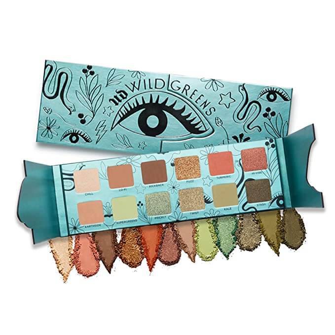 11 Best Halloween Eyeshadow palette 2022 3. Earth & Ocean Eyeshadow Palette Urban Decay green eyeshadow