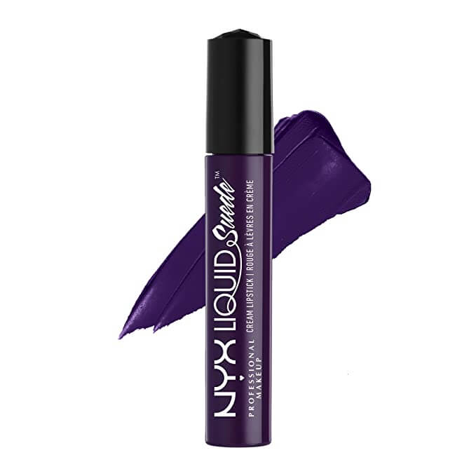 7 Best Dark Purple Lipstick 4. Deep Dark Purple NYX Oh Put It On NYX Cream Lipstick Oh Put It On is Deep Dark Purple with matte finish