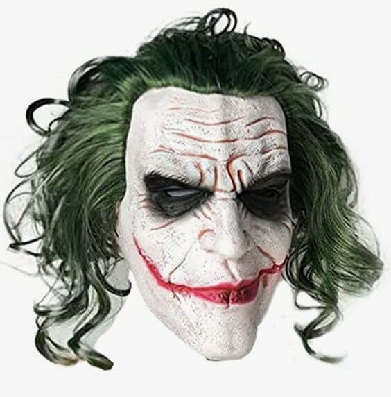 19 Best Halloween Joker Costume Idea: Makeup, Hair, Suit 3. Mask Costume for Dark Knight Cosplay Natural latex mask of Joker is the simplest and easiest way to just wear and take off without having to work on makeup or hair like the above process. 