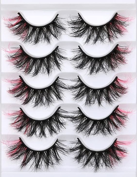 10 Best Pink Eyelashes 1. Natural Looking 2. Super Long Eyelashes pink eyelash