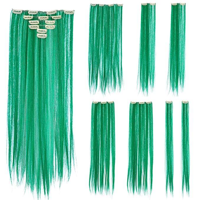  joker Hairpieces green