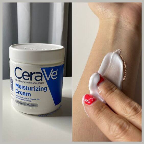 Cerave Moisturizing Cream 2. Cerave Moisturizing Cream Oily & Dry skin 