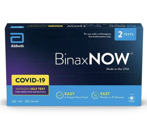 6 Best COVID-19 Antigen Self Test 2022 2. Best for budget Abbot Bianxnow COVID-19 Test