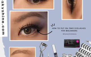 How to Put on Fake Eyelashes For Beginners