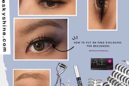 How to Put on Fake Eyelashes For Beginners