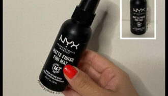 NYX Makeup Setting Spray Matte Review