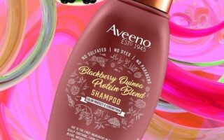 Aveeno Blackberry Quinoa Protein Blend Shampoo Review