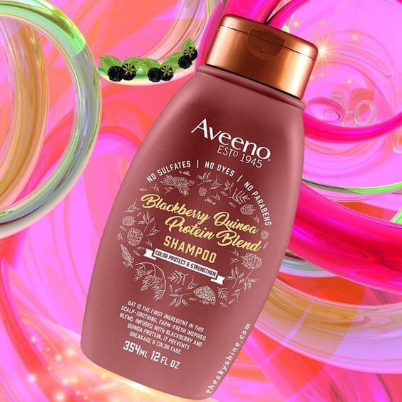 Aveeno Blackberry Quinoa Protein Blend Shampoo Review