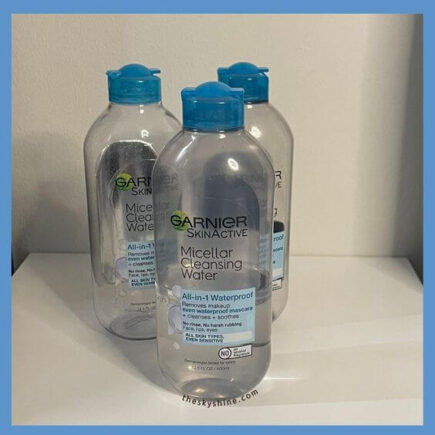 Garnier Micellar Cleansing Water All-in-1 Waterproof Makeup Remover Review