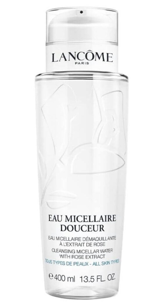 The 5 Best Micellar Cleansing Water LANCOME MICELLAR CLEANSING WATER can be used well for dry and sensitive skin. 