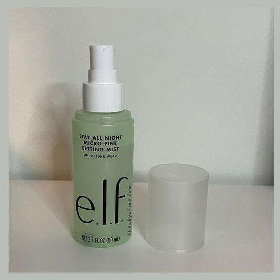 e.l.f. Stay All Night Micro-Fine Setting Mist Review Is e.l.f. Stay All Night Micro-Fine Setting Mist good for skin? In summary, it can be the best result depending on the type of foundation you use.  And this is applied the best product to use when you feel your skin is dry in a place with a lot of heaters in winter. It makes refresh makeup look up to 6 hours of wear, and if you sweat, it is about 3 hours