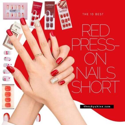 The 10 Best Red Press-On Nails Short
