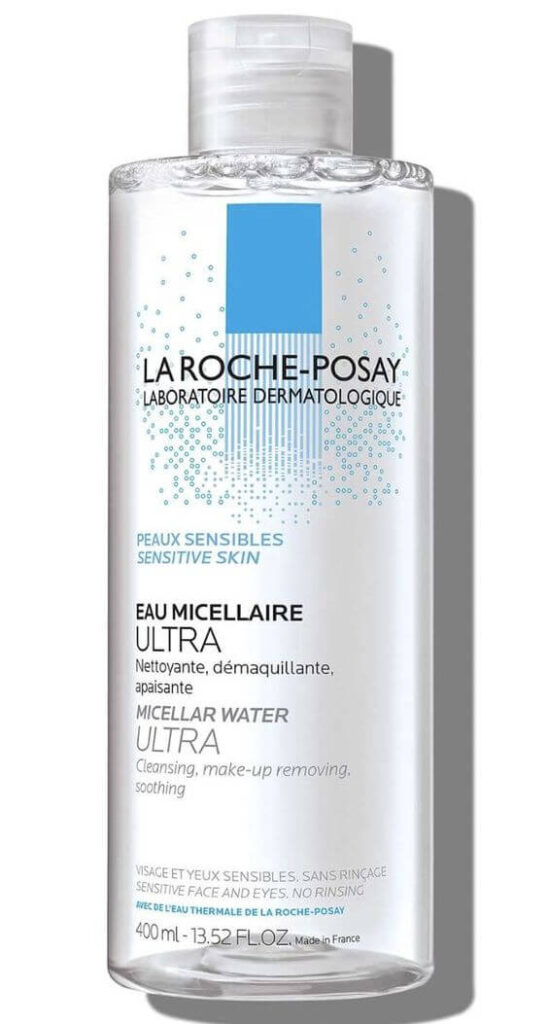 The 5 Best Micellar Cleansing Water La Roche-Posay Micellar Cleansing Water is for Sensitive Skin. It doesn’t leave your skin oily (Oil Free and Alcohol Free). In addition, no dry on skin.