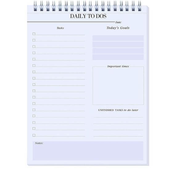The 9 Best 2023 Planners For Dream
To Do List Notepad   Checklist Planner For Today's Goals KAICN Daily to Do Notepads 