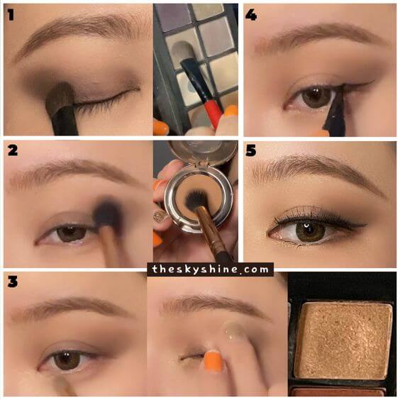 Smashbox Eyeshadow Cruise Review 2. How to use Natural Gold Shimmer Eye Makeup Tutorial 