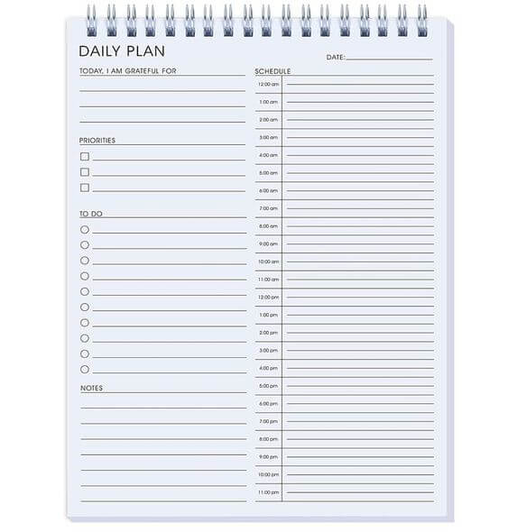 The 9 Best 2023 Planners For Dream 24 hour Daily Planner 24 Hour Daily Planner Notepad KAICN 24 Hour Daily Planner 