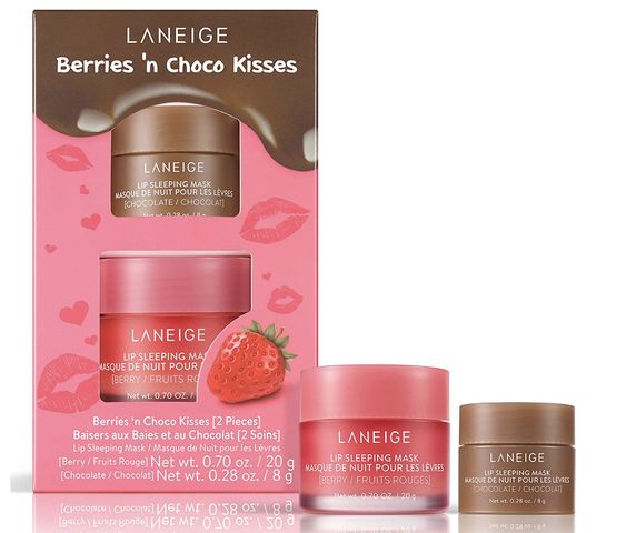How to Create a Bold Rich Magenta Lip: A Step-by-Step Tutorial Step 1: Exfoliate and Moisturize LANEIGE Lip Sleeping Mask Set Berry choco: Nourish & Hydrate with Vitamin C, Antioxidants,