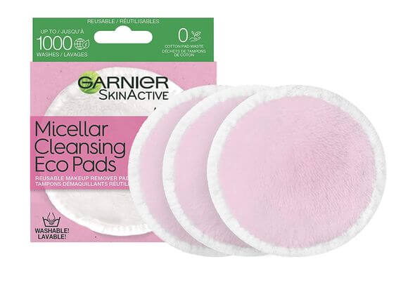 Cotton Pad Choices: Which Type is Best for Your Skincare Routine? 3. Reusable Cotton Pads  Garnier SkinActive Micellar Cleansing & Makeup Remover Eco Pads