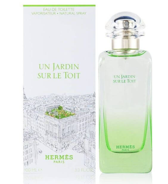 Green Fragrance Compared: Hermès Un Jardin Sur Le Nil vs. Hermes Un Jardin Sur Le Toit
Hermes Un Jardin Sur Le Toit , meaning ‘A Garden on the Roof’, captures the essence of a secret garden in the heart of Paris. It combines fresh apple and pear with earthy and oakmoss notes.