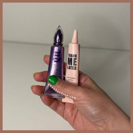 Eyeshadow Primer: Urban Decay VS Elizabeth Mott